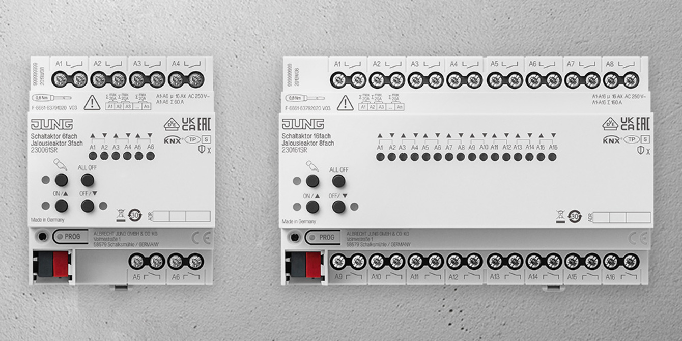 KNX Schalt- und Jalousieaktoren bei MS-Elektroinstallation in Friedrichsdorf