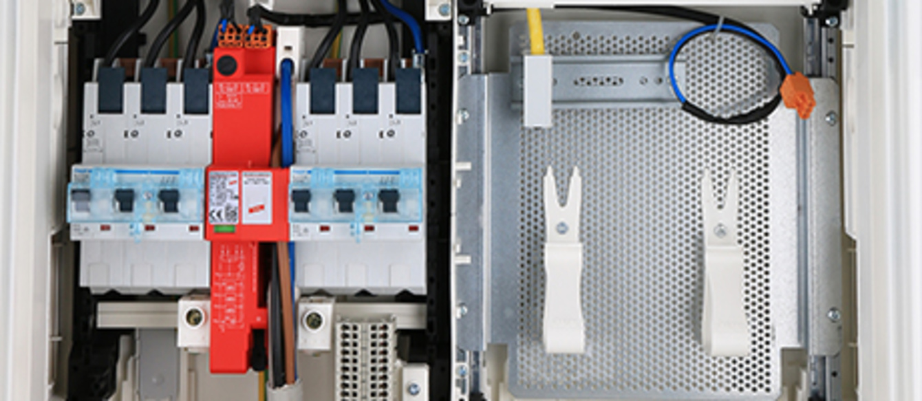 Hausanschluss, Zähler und Unterverteiler bei MS-Elektroinstallation in Friedrichsdorf