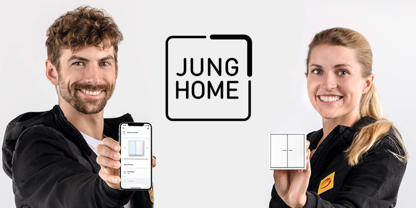 JUNG HOME bei MS-Elektroinstallation in Friedrichsdorf